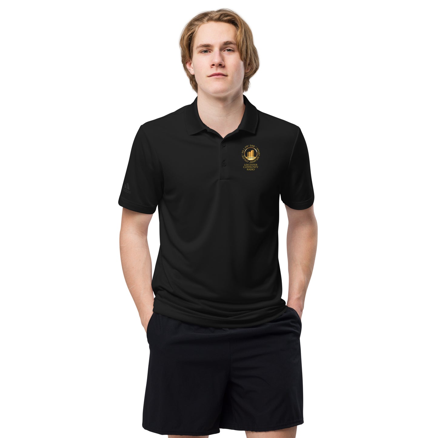 LCR adidas Premium Polo Shirt - Black