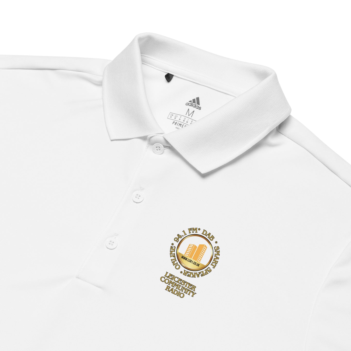 LCR adidas Premium Polo Shirt - White